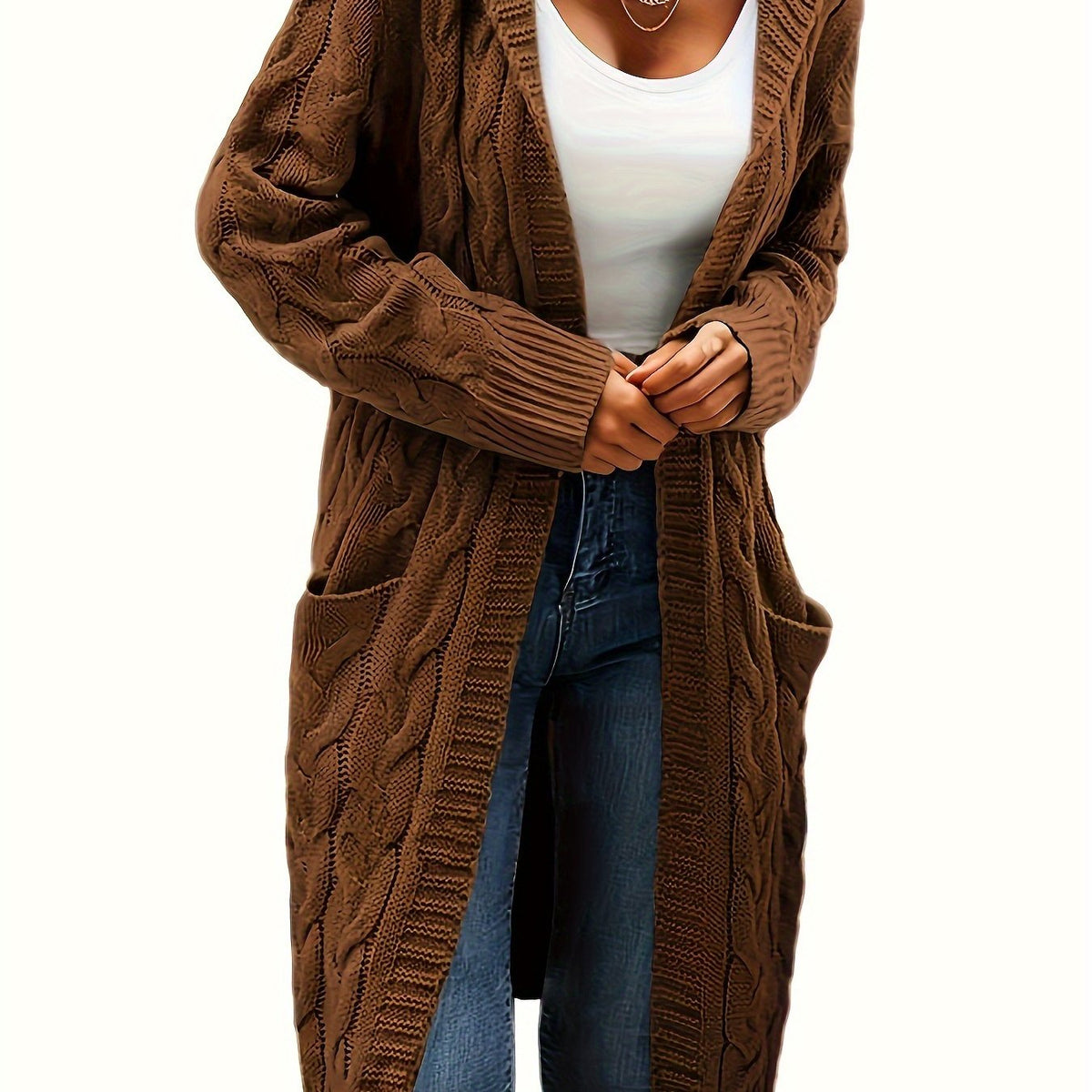 Karla™ | Blød strikket cardigan med lommer