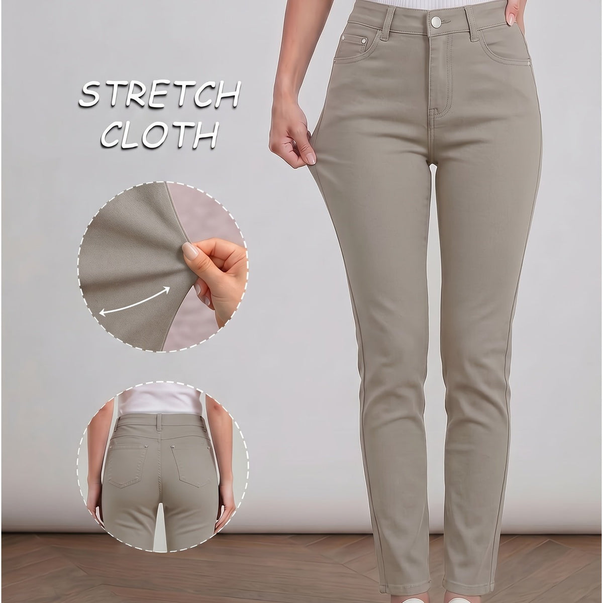 Clara™ | Komfortable stretch-jeans