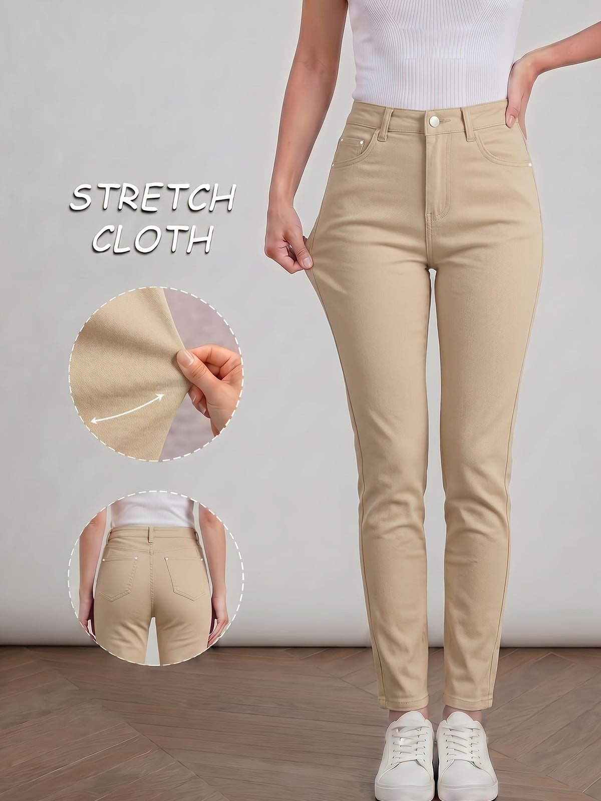Clara™ | Komfortable stretch-jeans