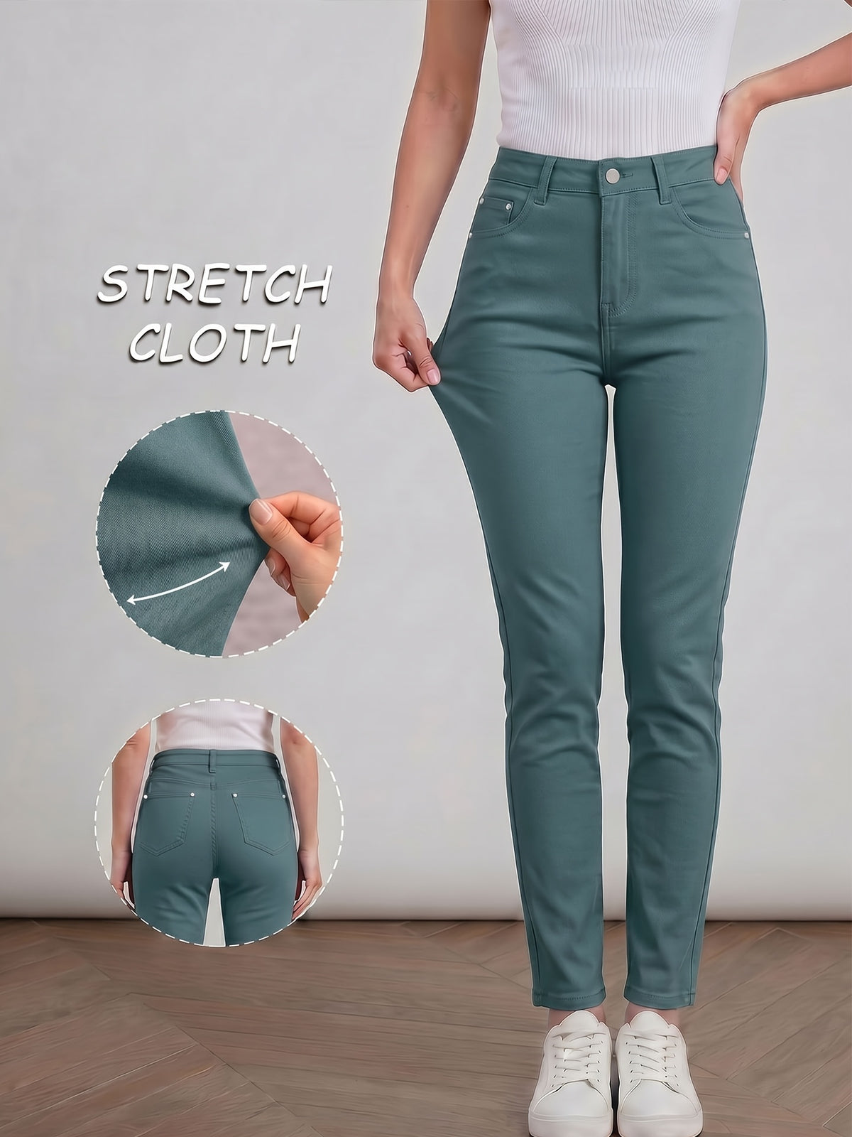 Clara™ | Komfortable stretch-jeans