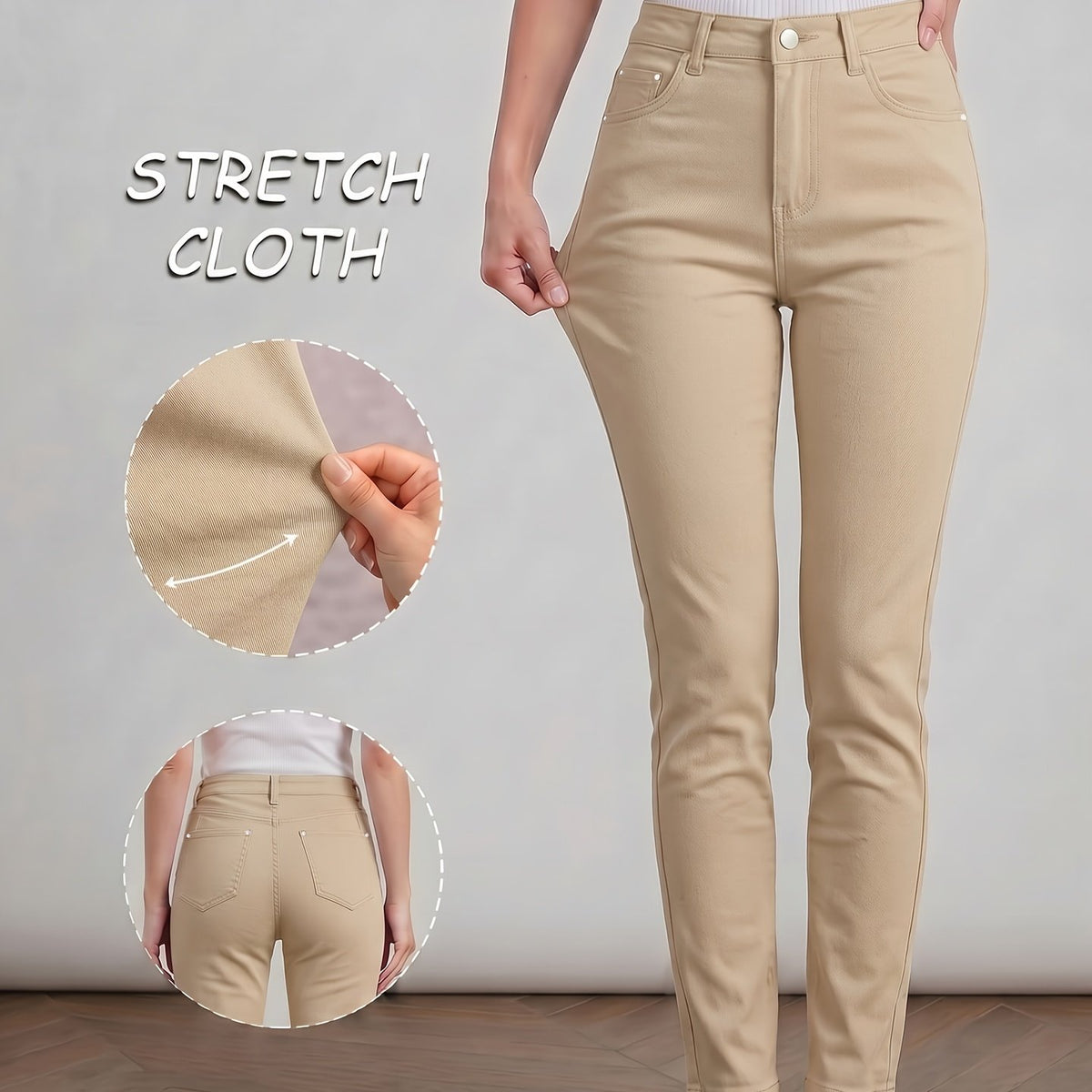 Clara™ | Komfortable stretch-jeans