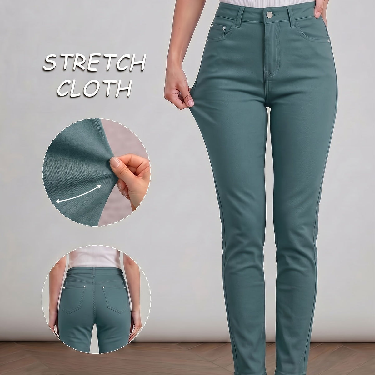 Clara™ | Komfortable stretch-jeans