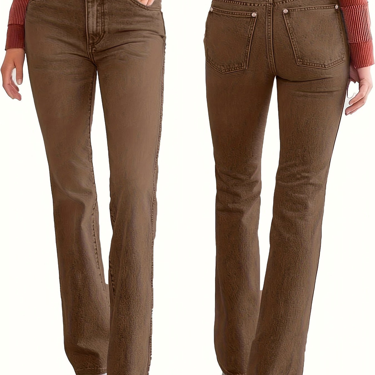 Isabella™ | Stretch-jeans med elegante detaljer