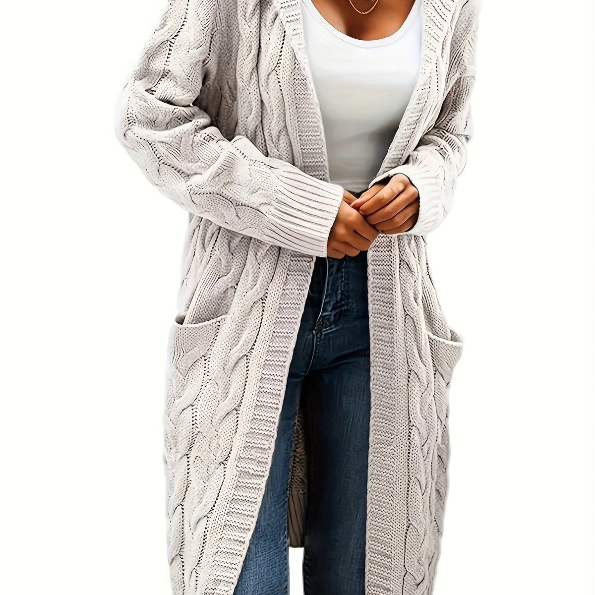 Karla™ | Blød strikket cardigan med lommer