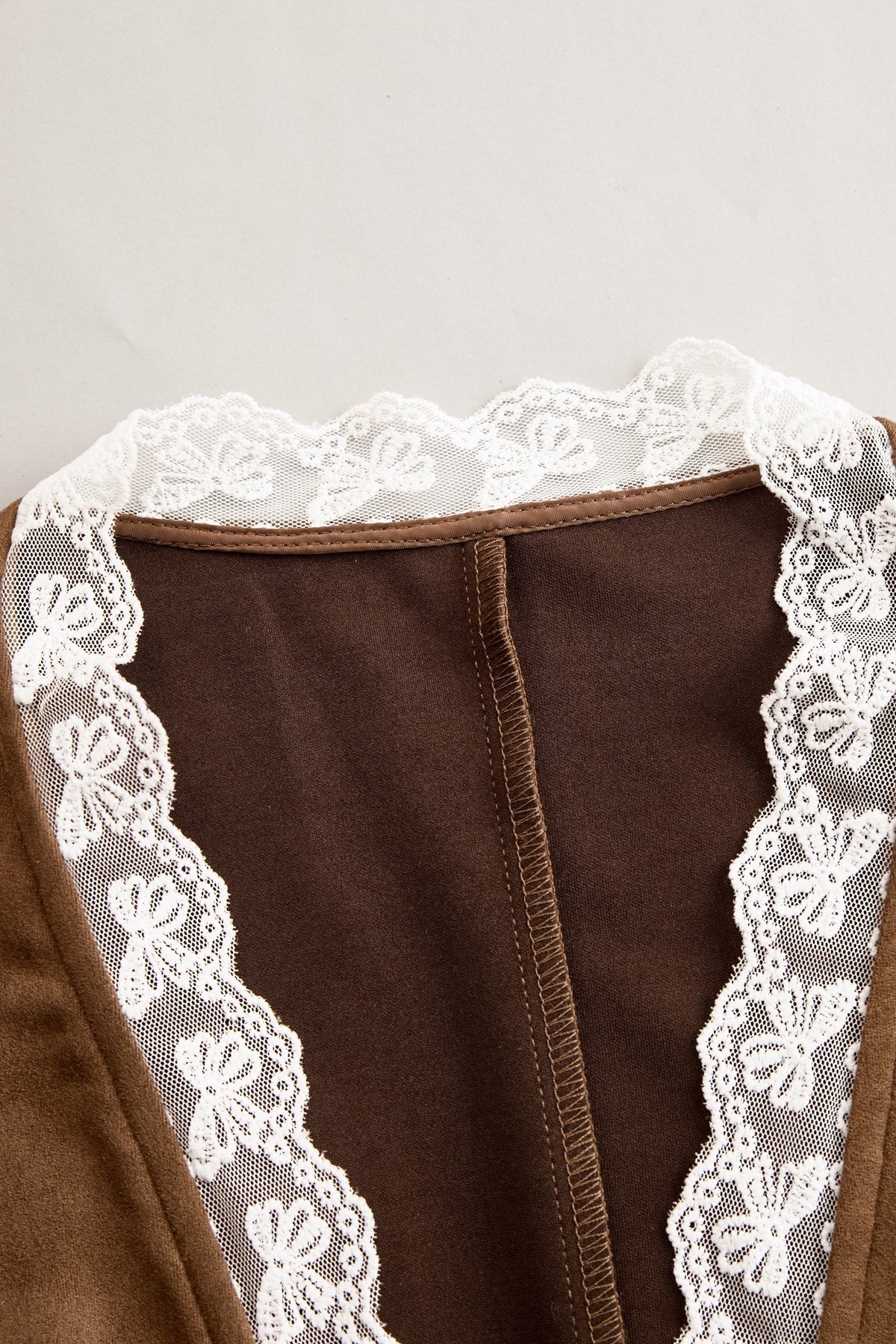 Laura | Dame Fitted Western Bluse Blondeermer Dyb V-udskæring Trykknapper