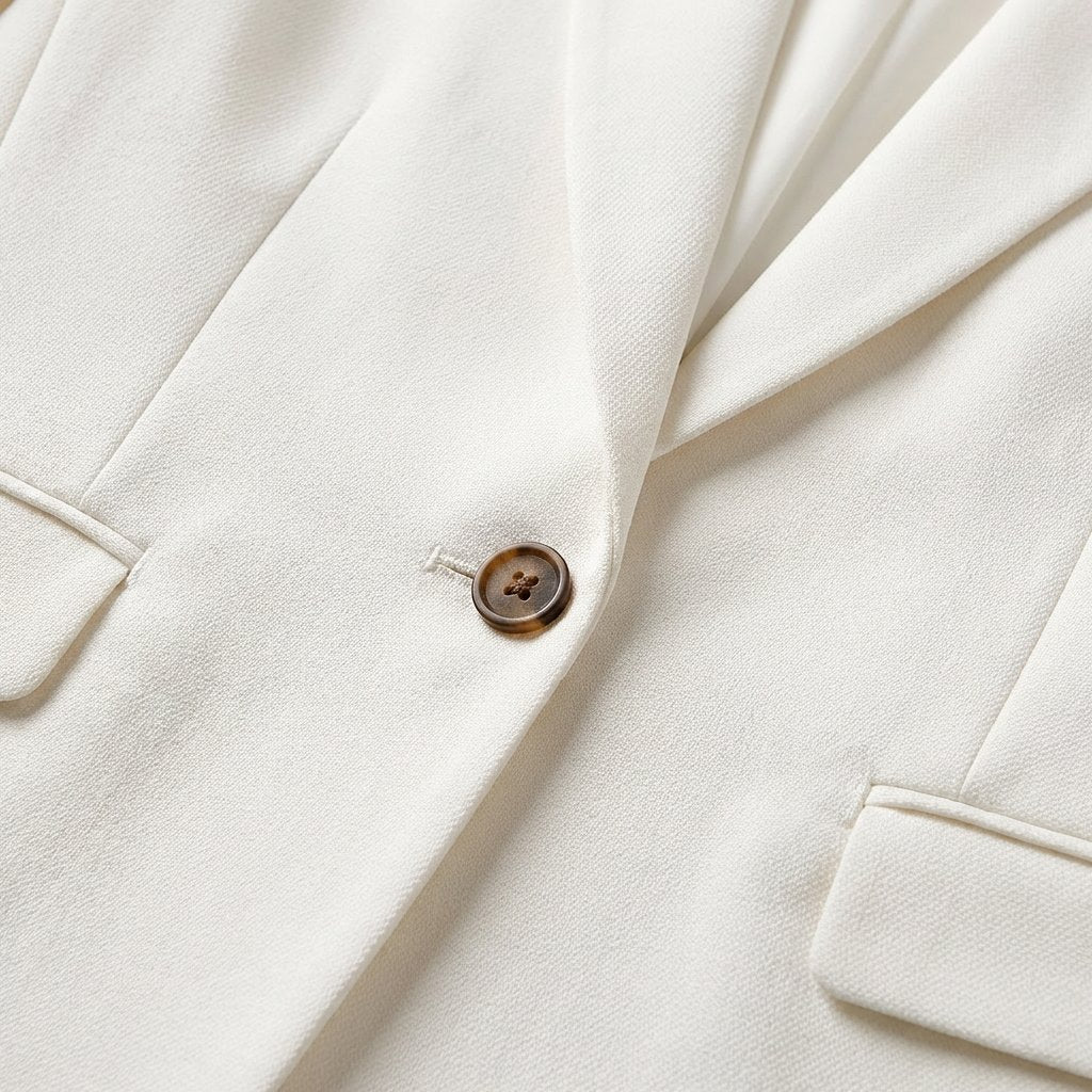 Sofia | Dame Klassisk Enkeltknap Blazer Skræddersyet Fit