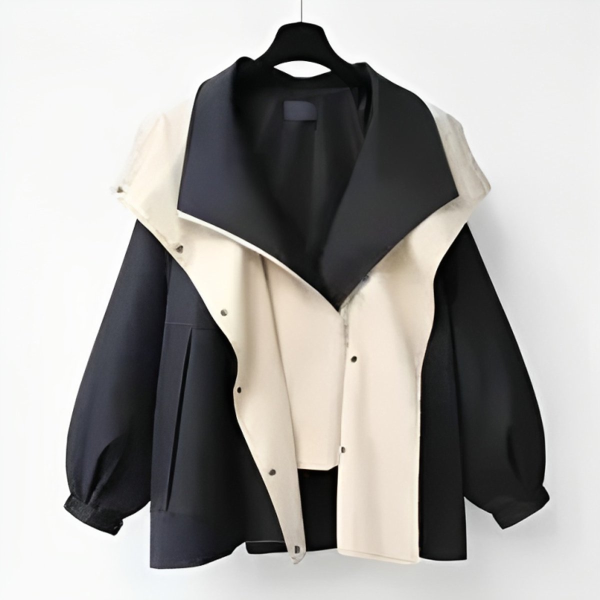 Laura | Dame Oversized Vandafvisende Trench Coat Dobbelt Krave