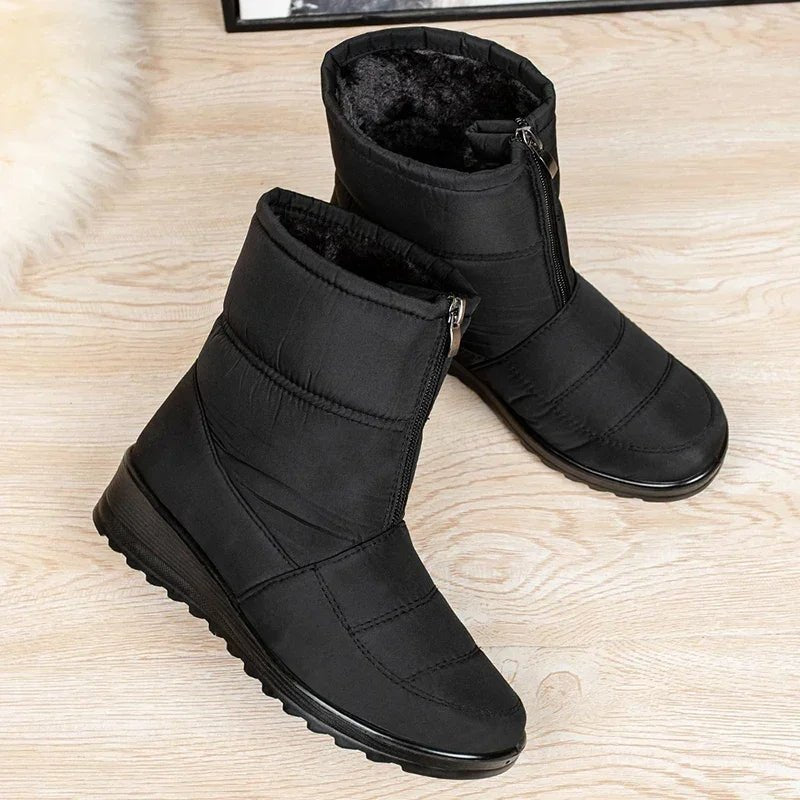 Alma | Dame Waterproof Boots Vinter Ankelstøvler Polstret
