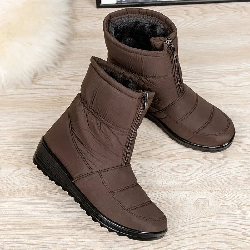 Alma | Dame Waterproof Boots Vinter Ankelstøvler Polstret