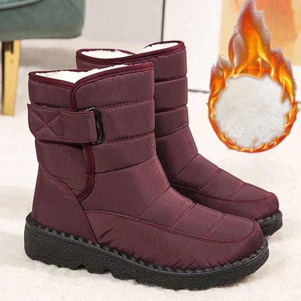 Alma | Dame Waterproof Boots Vinter Ankelstøvler Polstret