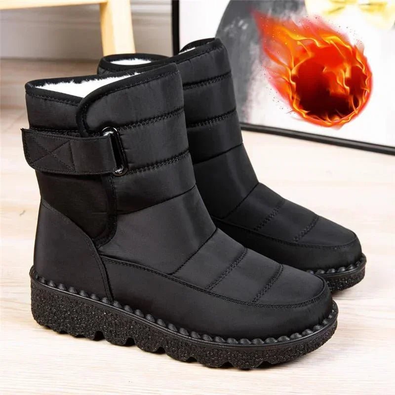 Alma | Dame Waterproof Boots Vinter Ankelstøvler Polstret