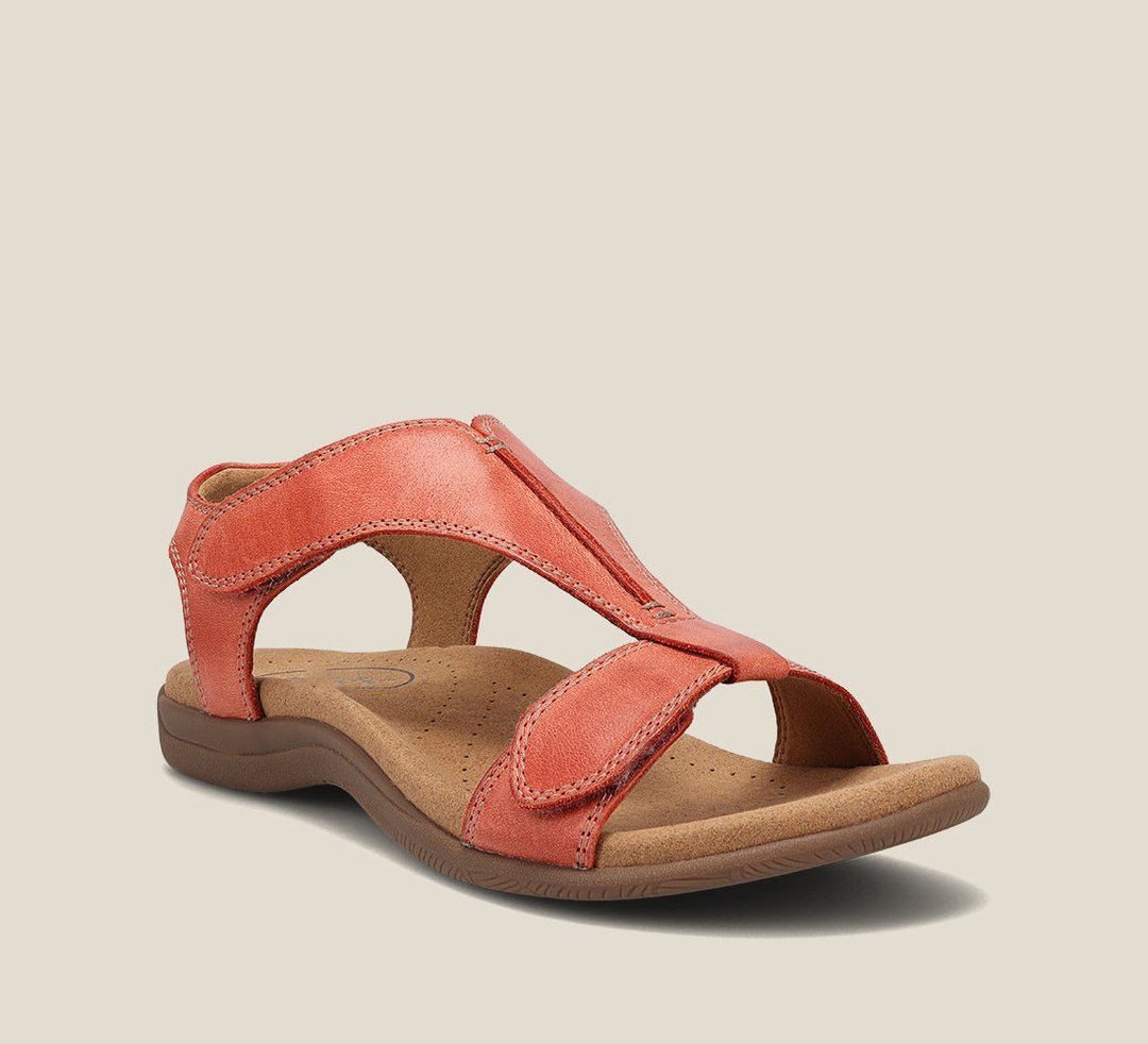 Mathilde | Damesandaler Justerbare Remme Åben Tå Comfort