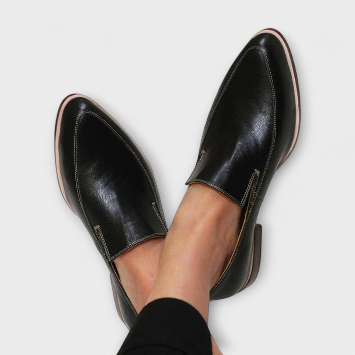 Malene | Kvinders Klassiske Slip On Flade Loafers