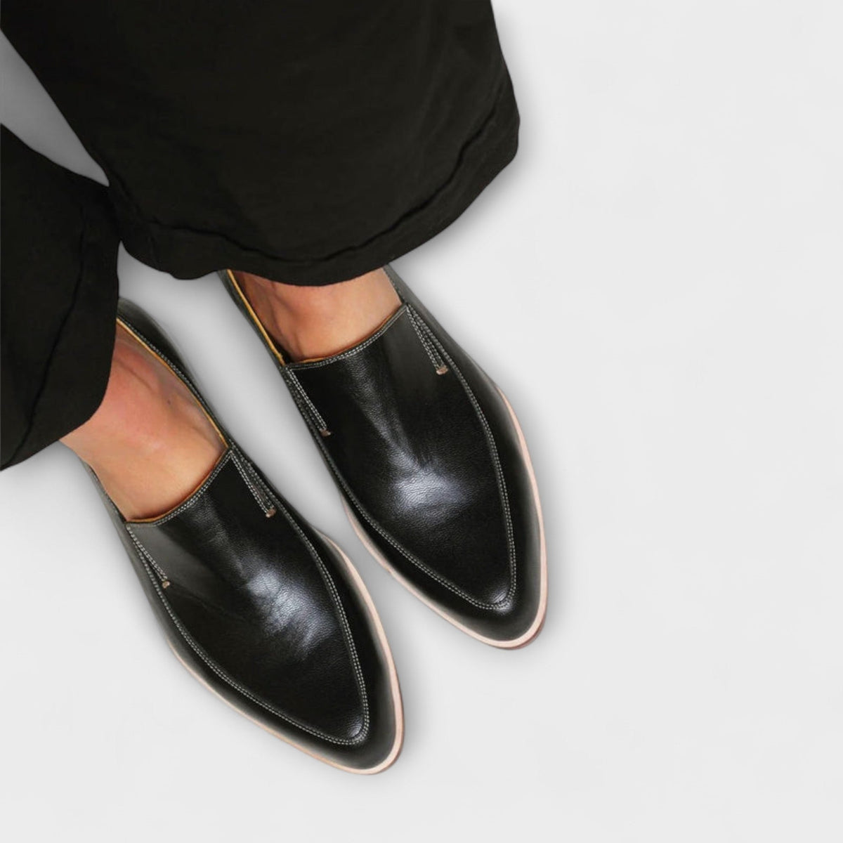 Malene | Kvinders Klassiske Slip On Flade Loafers