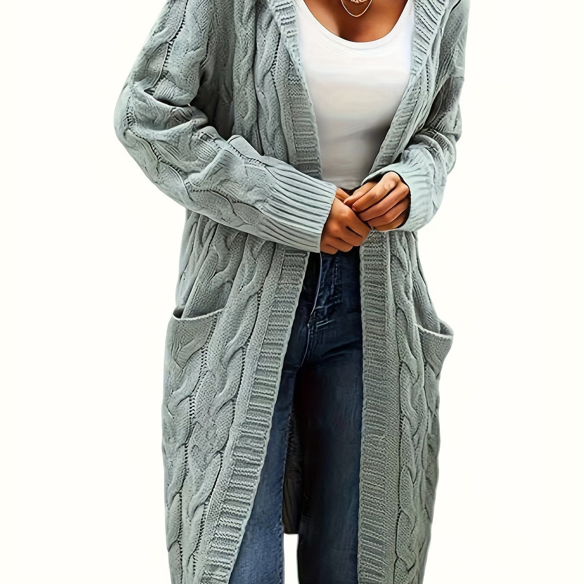 Karla™ | Blød strikket cardigan med lommer