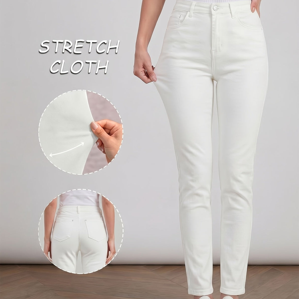 Clara™ | Komfortable stretch-jeans