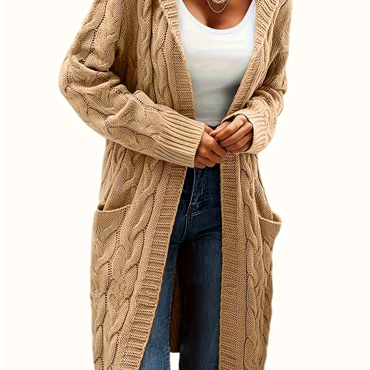 Karla™ | Blød strikket cardigan med lommer