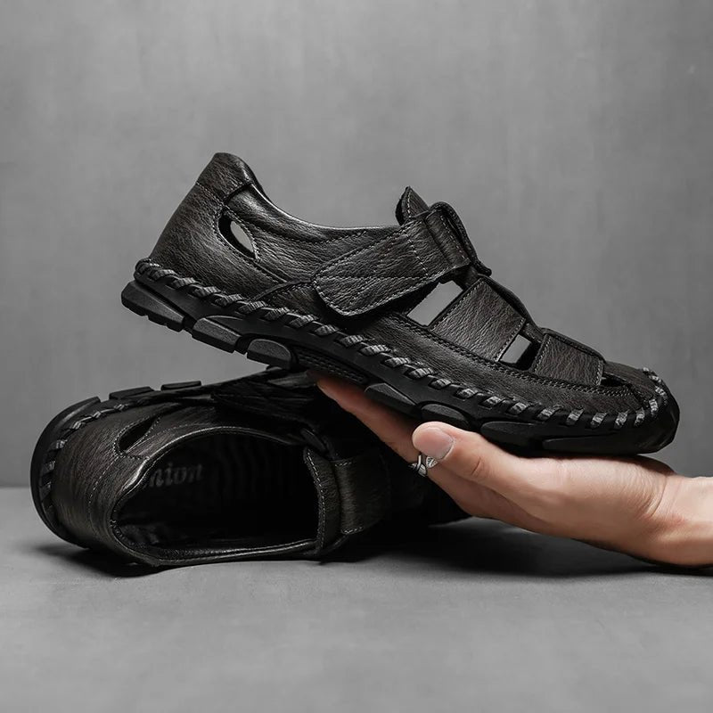 Victor | Fisherman Sandaler Ægte Læder Lukket Tå Herre