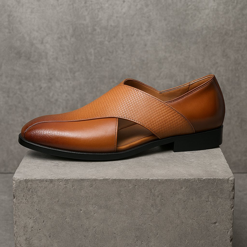 Mathias | Fisherman Sandaler Læder Loafers Crossover Lukkede Tæer