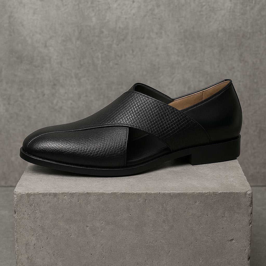 Mathias | Fisherman Sandaler Læder Loafers Crossover Lukkede Tæer