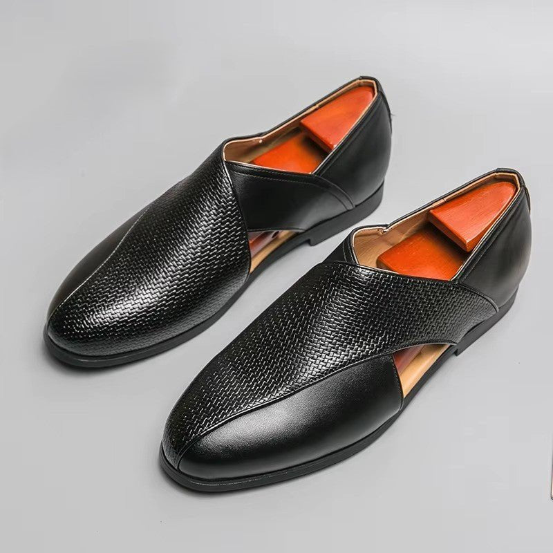 Mathias | Fisherman Sandaler Læder Loafers Crossover Lukkede Tæer