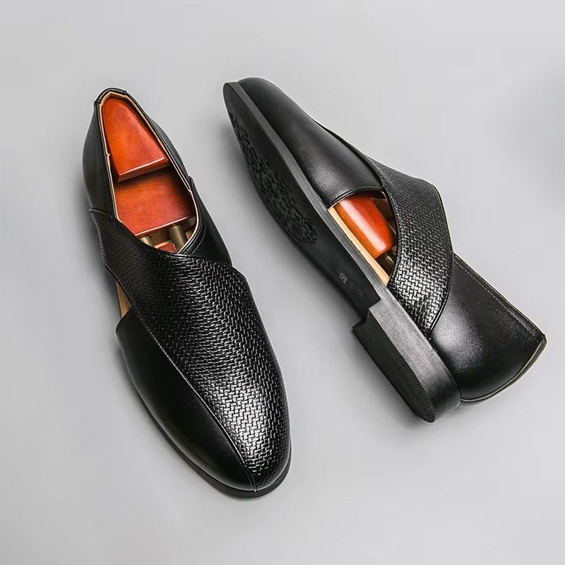 Mathias | Fisherman Sandaler Læder Loafers Crossover Lukkede Tæer