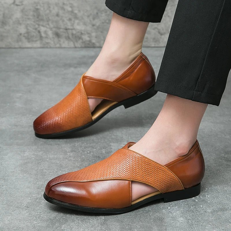 Mathias | Fisherman Sandaler Læder Loafers Crossover Lukkede Tæer