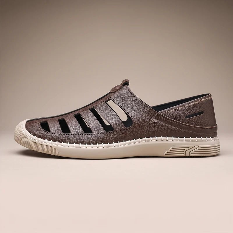 Victor | Fisherman Sandals Læder Lukkede Tæer Ventilation