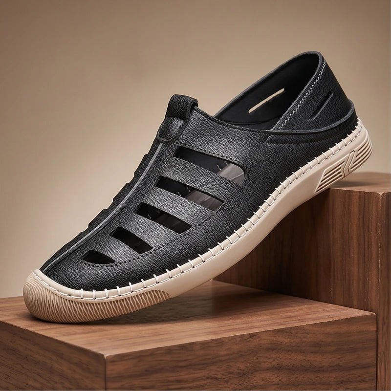 Victor | Fisherman Sandals Læder Lukkede Tæer Ventilation
