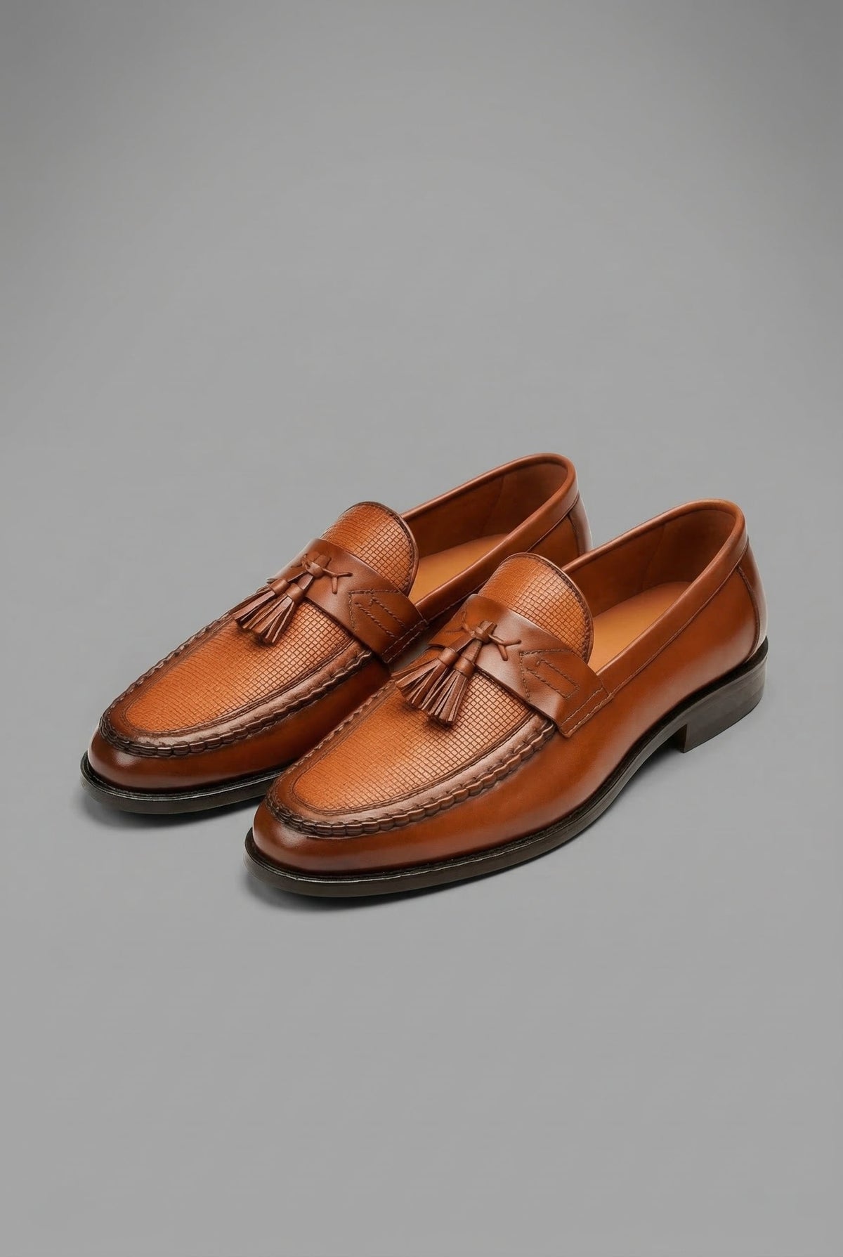 Oliver | Herre Klassisk Flettede Kvast Slip-On Loafers