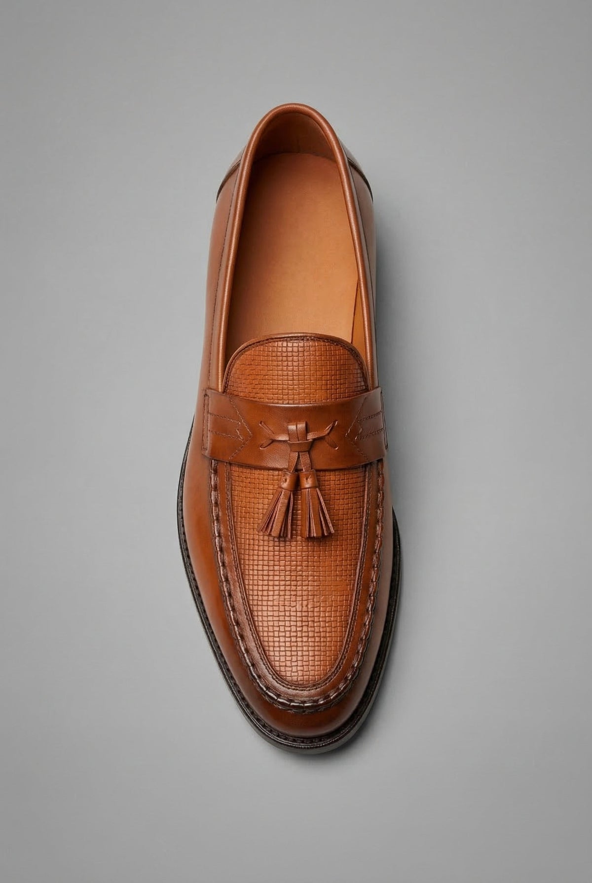 Oliver | Herre Klassisk Flettede Kvast Slip-On Loafers