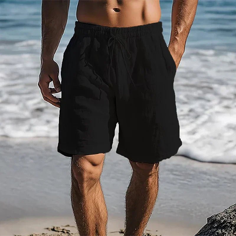 Henrik | Herre Linen Hurtigtørrende Sommer Badeshorts
