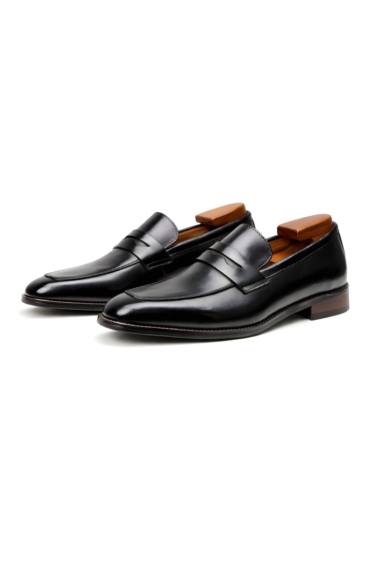 Magnus | Herre Slip-On Penny Loafers Klassisk Formelt Læderlook