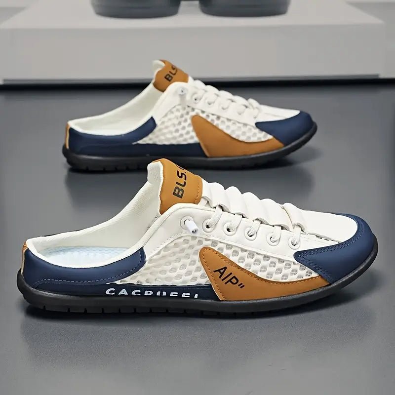 Lucas | Herres Åbenhæl Snøre-Sneaker Sandal til Daglig Komfort