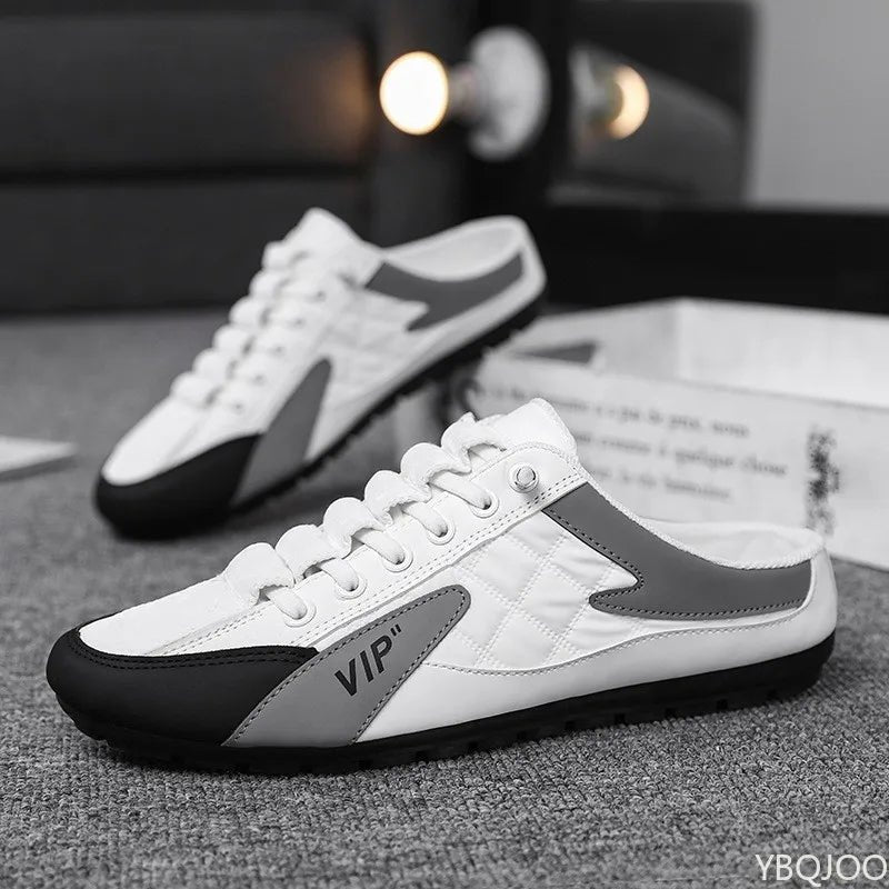 Lucas | Herres Åbenhæl Snøre-Sneaker Sandal til Daglig Komfort