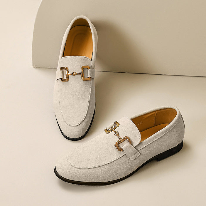 Alfred | Herre Slip-On Loafers Med Metaldetaljer