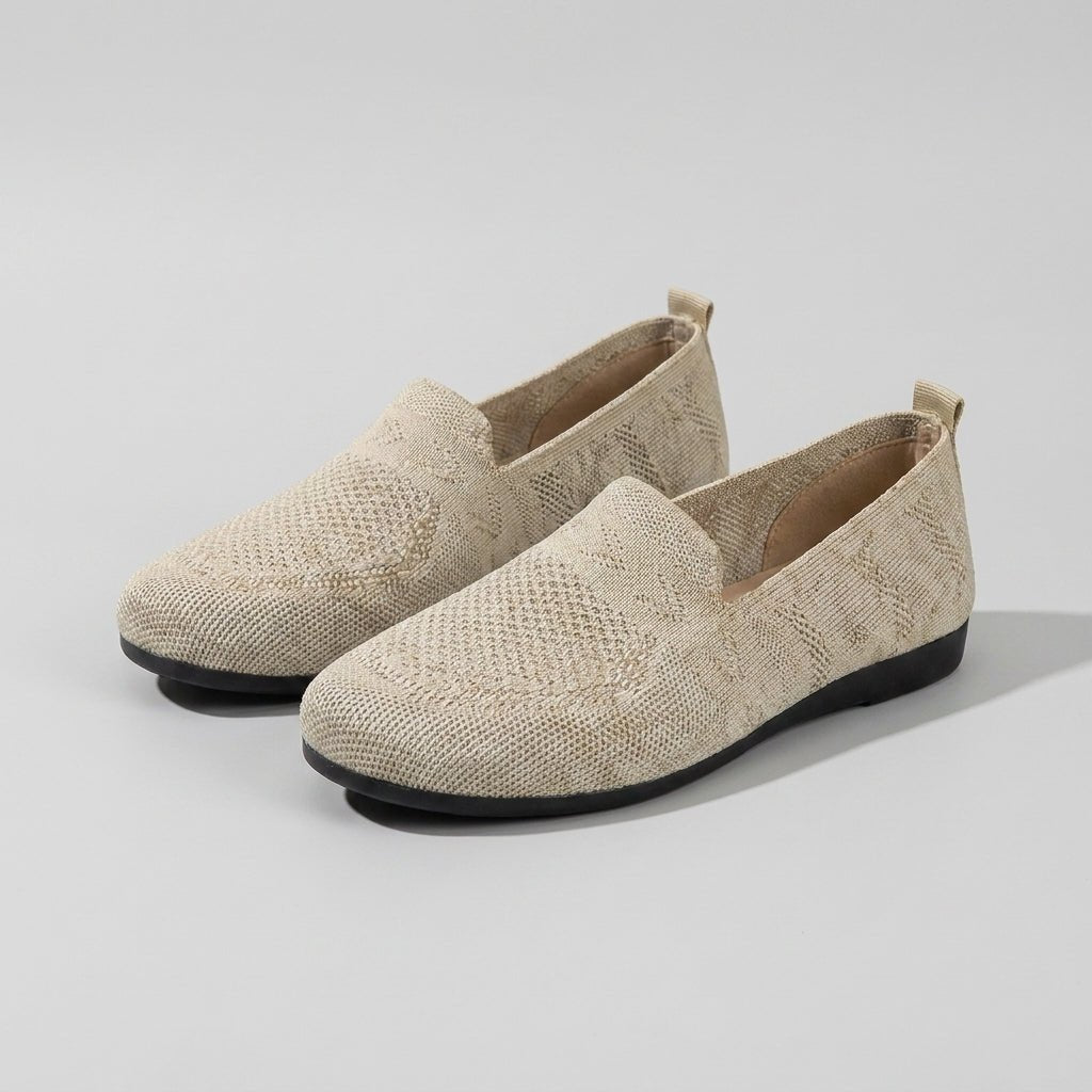 Sofia | Orthopædiske Slip-On Ballerinaer Strikket Komfort Dame
