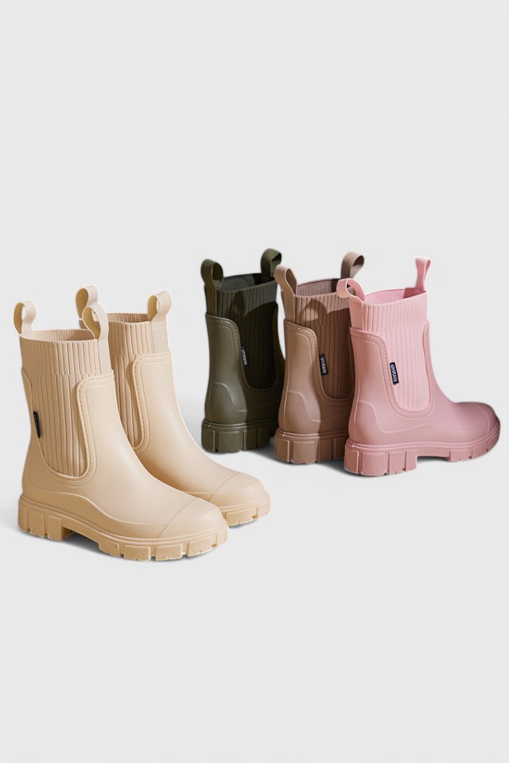Ida | Waterproof Boots Chelsea Støvler Vandtæt Gummi