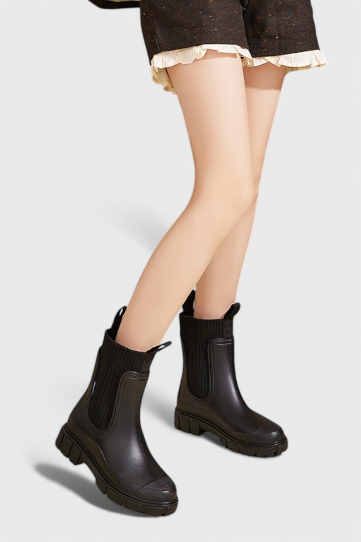Ida | Waterproof Boots Chelsea Støvler Vandtæt Gummi