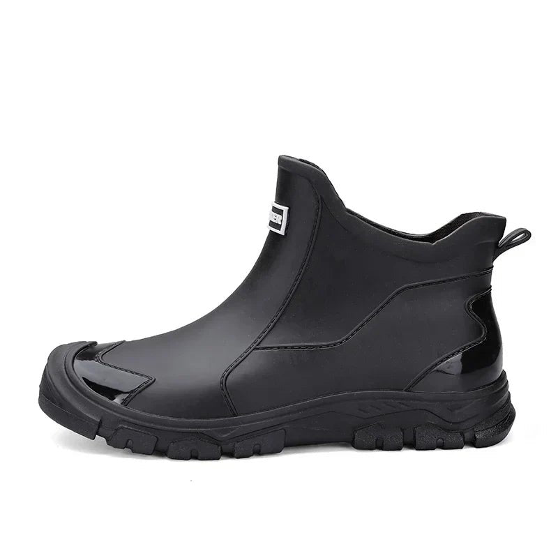 Magnus | Waterproof støvler ankelstøvler gummimateriale slip-on
