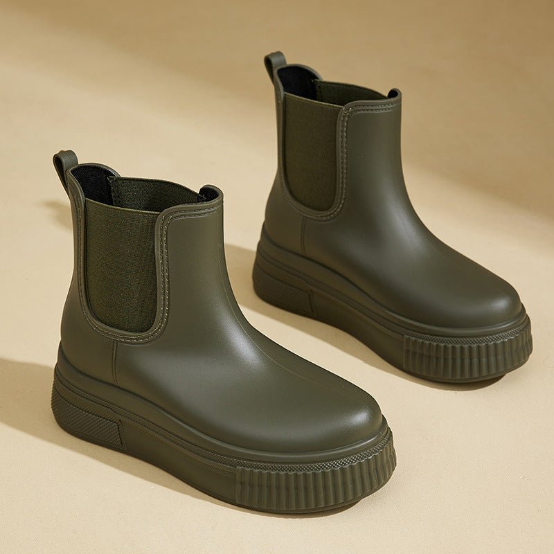 Olivia | Waterproof Støvler Dame Chelsea Boots Platform