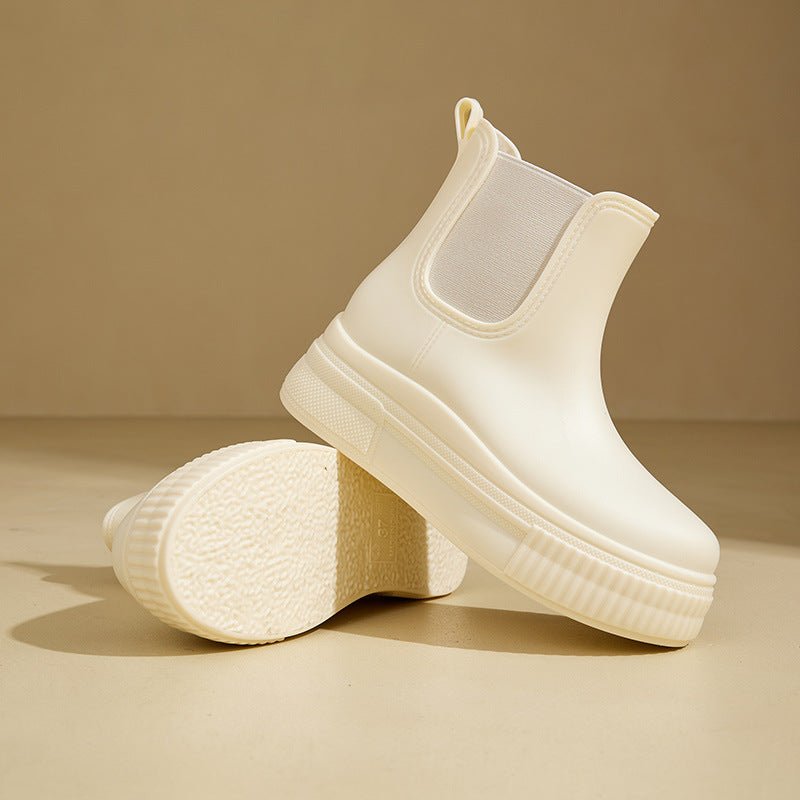 Olivia | Waterproof Støvler Dame Chelsea Boots Platform